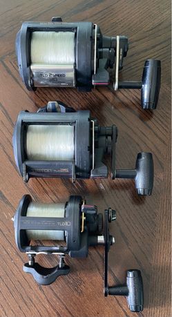 Shimano Triton TLD reels and Beast Master Rod group