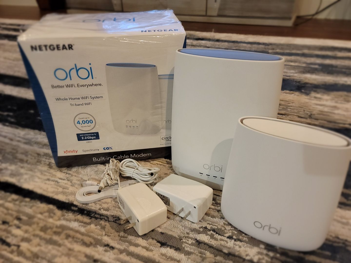 NETGEAR Orbi Modem/Router + Extender (CBK40)