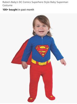 Baby’s DC Superman Costume