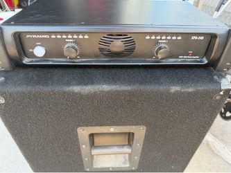 Technical pro speaker and pyramid amp