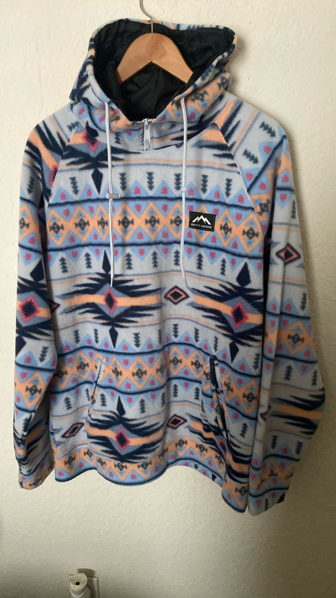 Coat with hood Size L