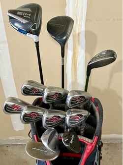 Complete TaylorMade / Callaway / PXG Golf Set – Full Set Ready to Play + Sun Mountain C130 Bag