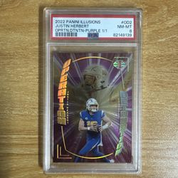 2022 Illusions Operation Detonation Justin Herbert 1/1