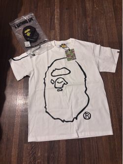 White bape shirt