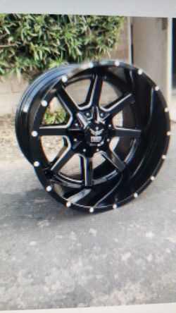 20x12 Force F08 6x5.5 8x170 8x170(we finance)