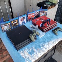 $250! Any Combo 3 Games, 1 Controller & Playstation 4 PS4 Pro 2020 1,000GB, OR BOTH $500! COMBOS. trade are welcome Noo Trash needed