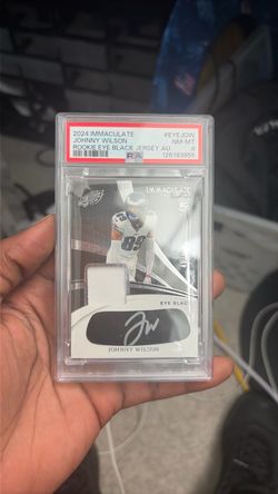 2024 immaculate Johnny Wilson rookie eye black jersey au to 99 psa 8/YOJANCEL CABRERA orange to 25/MAX FRIED to 25/JOSH NAYLOR to 50