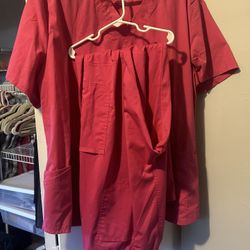 Hot Pink Women’s Scrubs