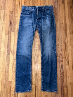 Hudson Jeans, Byron Five Pocket, Button Fly, Straight, 32