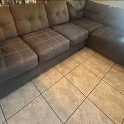 Beautiful L Shape Sectional Grey 