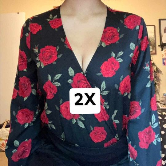 New Women's Bodysuit Size 2X 