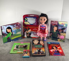 Disney Mulan Collection Bundle Lot
