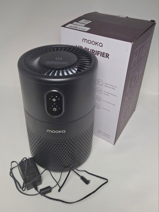 Black Mooka Air Purifier