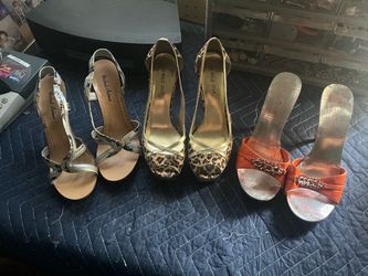 3 Pairs Women's Heels Bundle