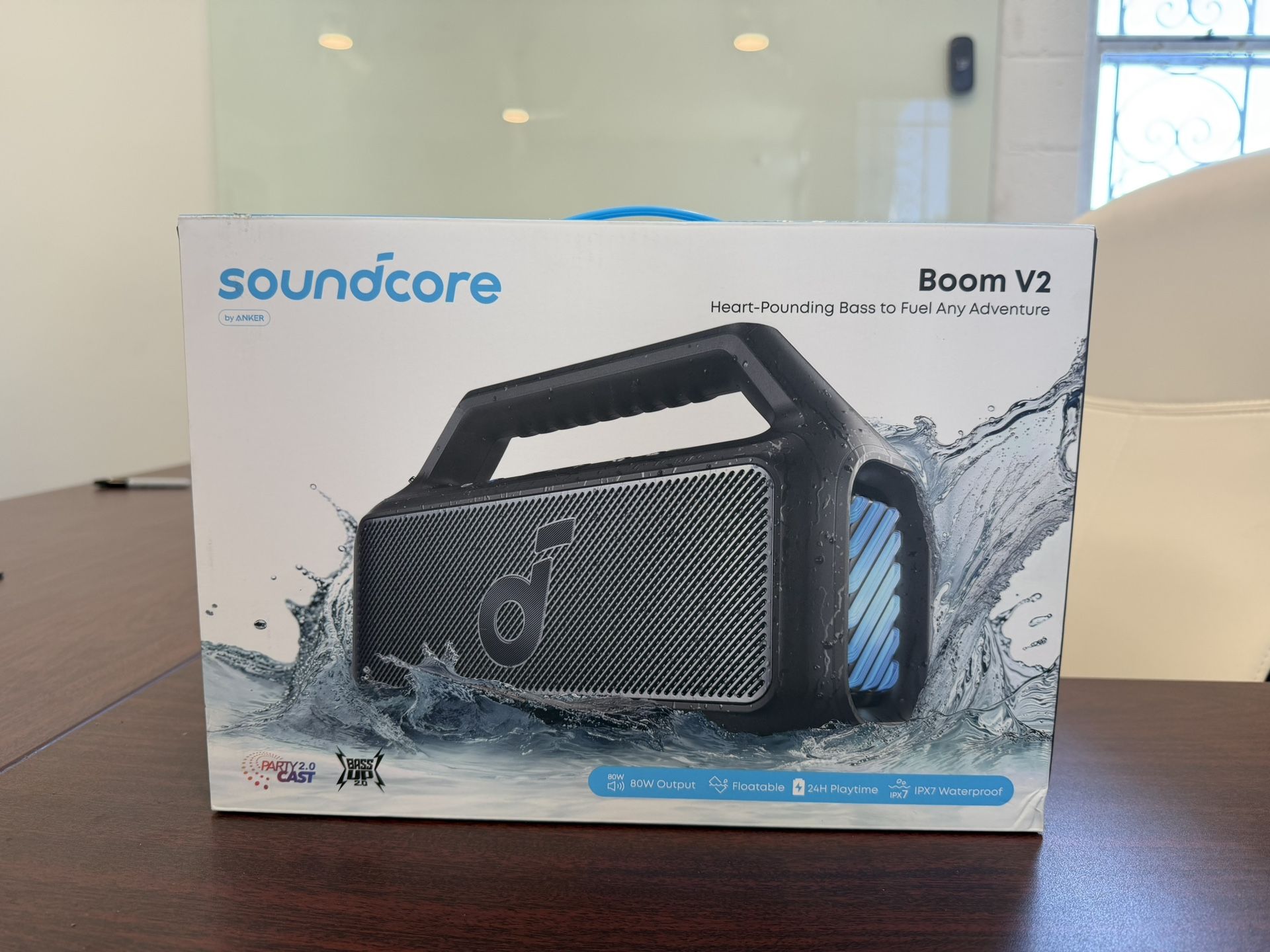 Soundcore Boom V2 Portable Bluetooth Speaker 