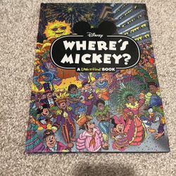 New Where’s Mickey Book 