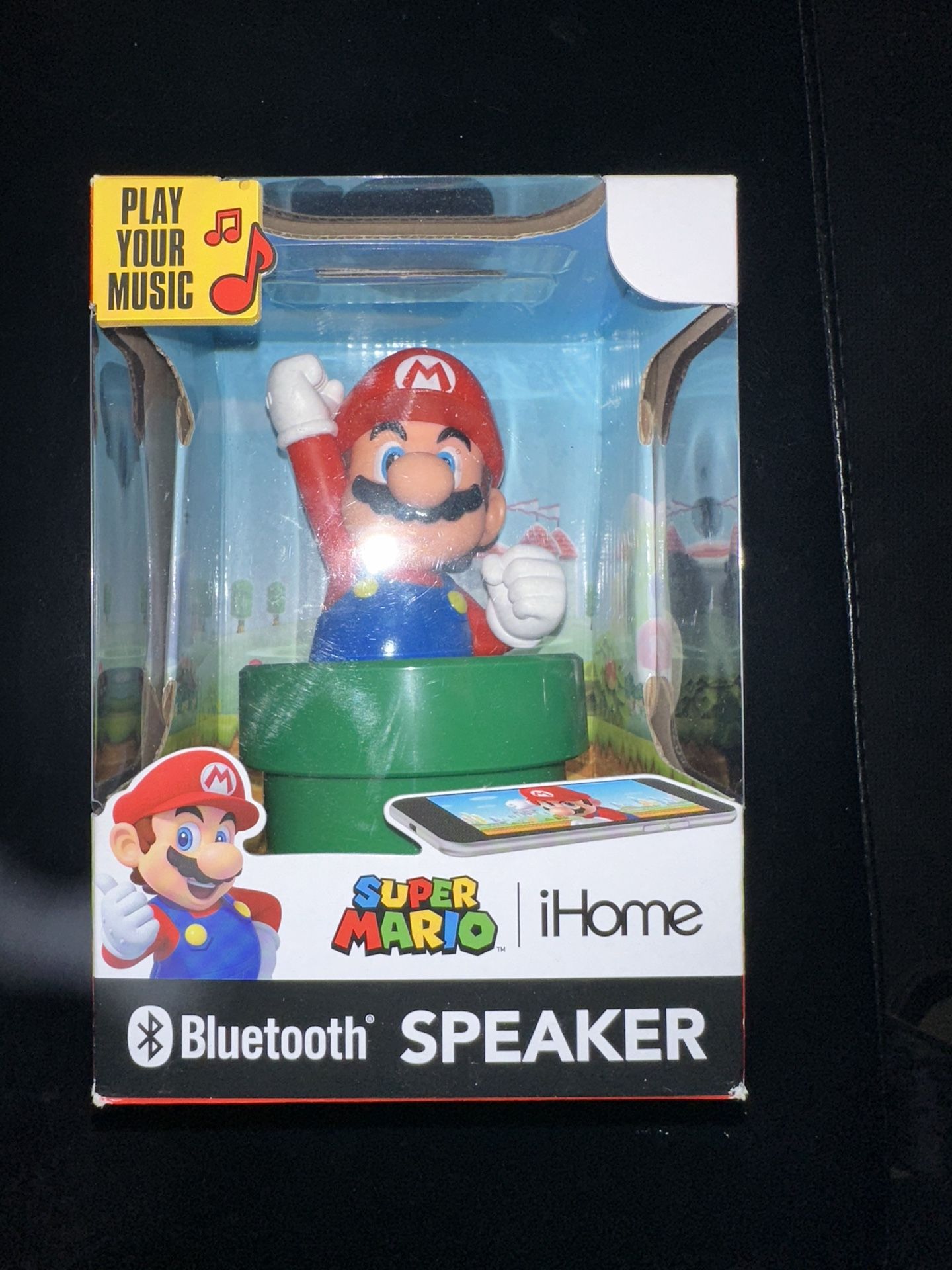 Super Mario Bros Bluetooth Mini Speaker, Rechargeable Wireless Speaker for iPhone and Samsung