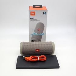 JBL Harmon Flip 4 Waterproof Portable Bluetooth Speaker - Gray