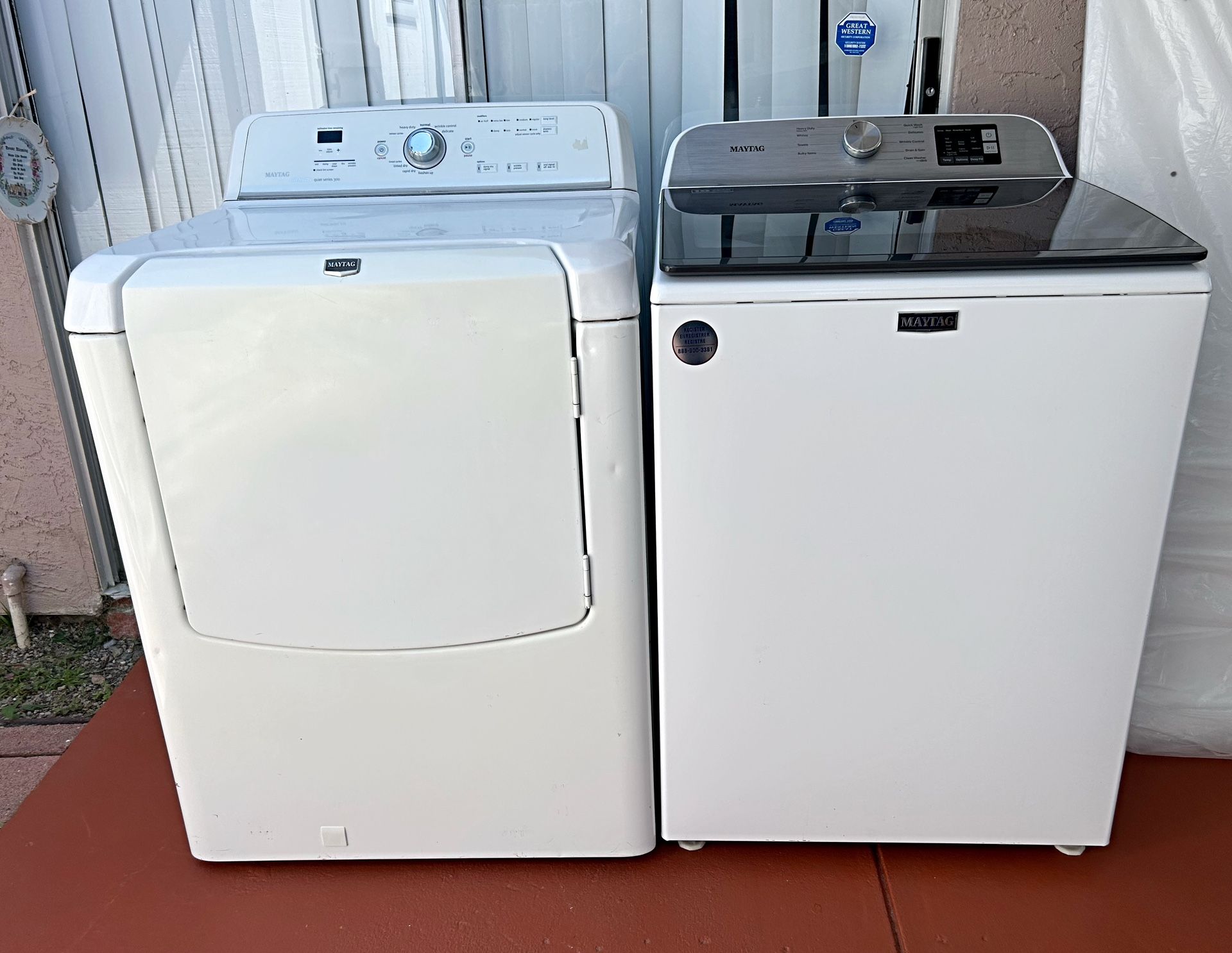 Maytag Washer And Gas Dryer
