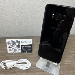 Samsung Galaxy S8 64gb At&t and Cricket Carrier In Good Condition 
