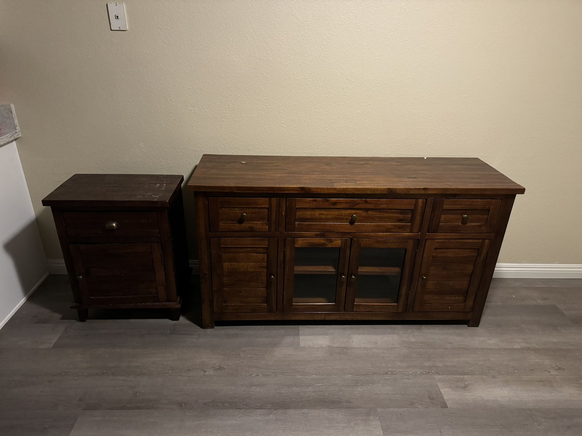 TV Console And Side Table 