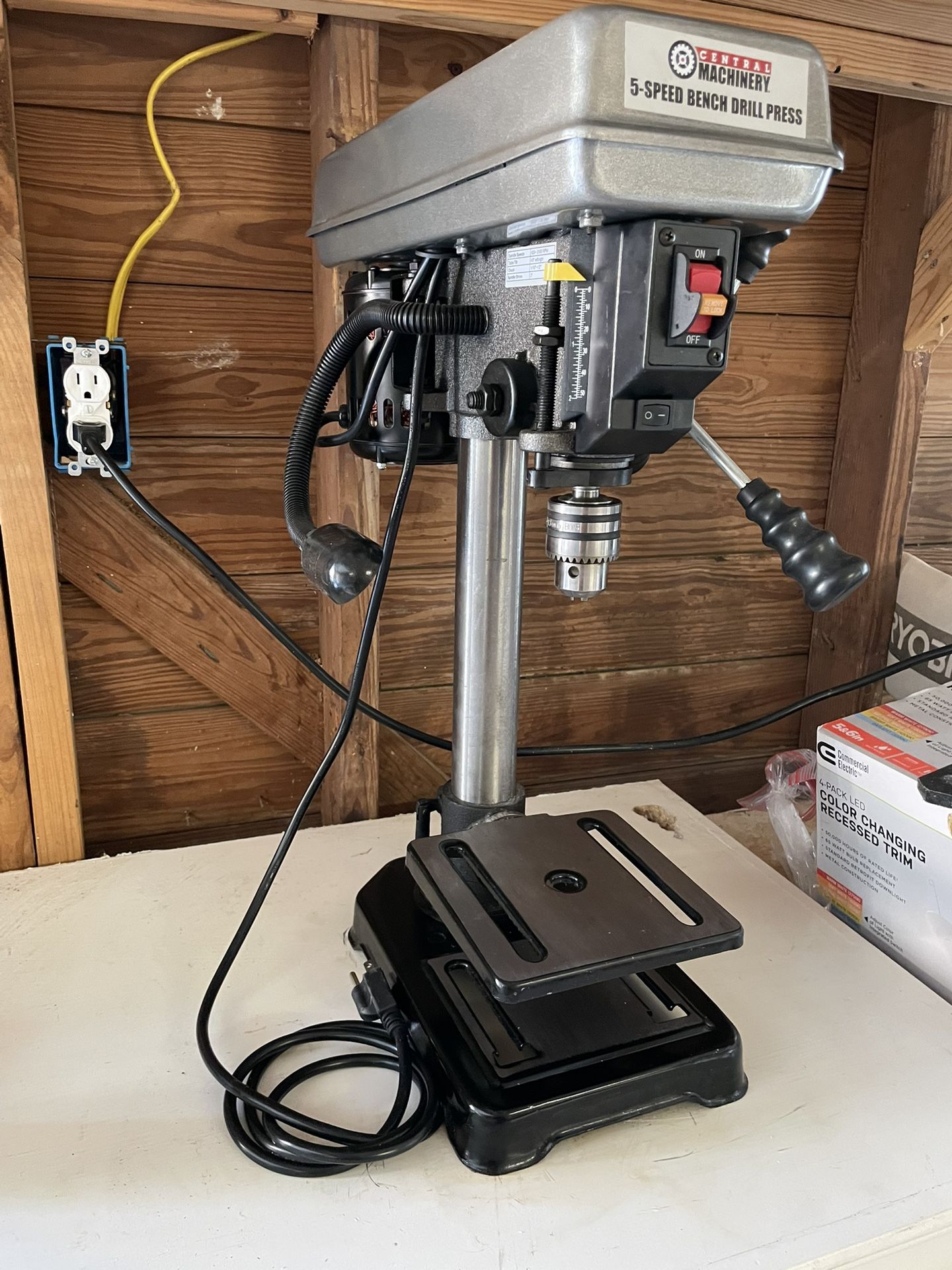 5 Speed - 8” Bench Mount Drill Press