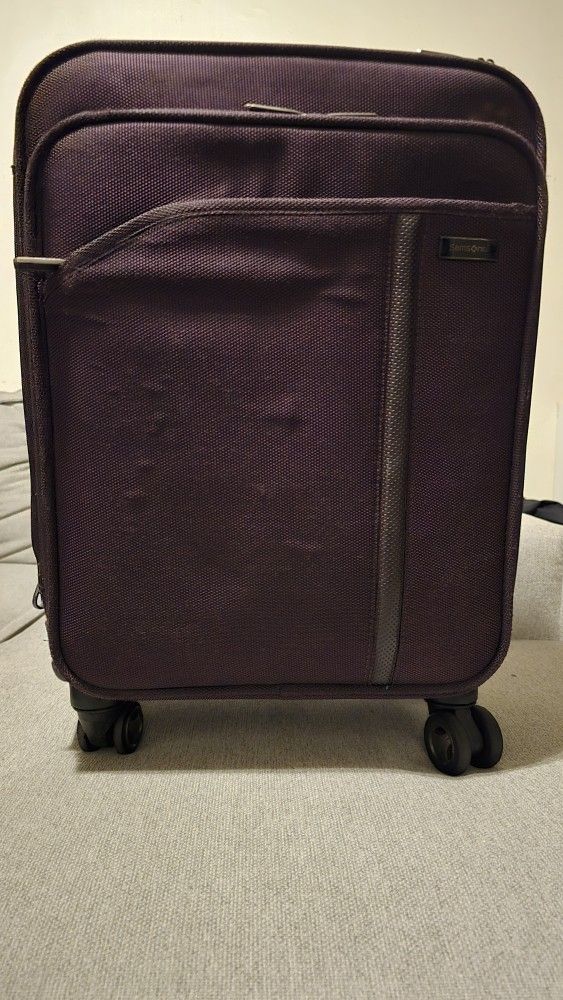 Samsonite Carry-on Violet Purple Suitcase