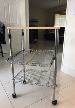 Kitchen storage shelves