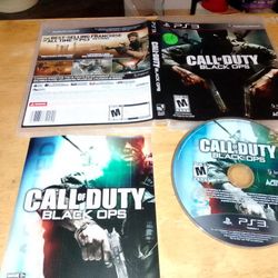 PS3 Game Call Of Duty Black OPS 