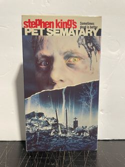 Pet Cemetery VHS Horror Movie