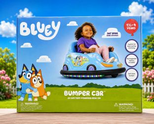 Bluey bumper car