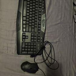 Red Dragon Mouse And Keyboard