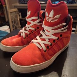 Adidas Red Velvet High Tops