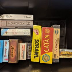 Board Games (Mostly Sealed) Including RARE Games 
