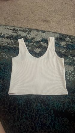 tan SHEIN crop top