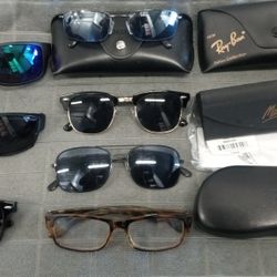 The Sunglasses And cases 