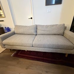 WEST ELM EDDY 82” GREAT CONDITION 