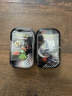 Pokemon Black Bolt Unova Mini Tins (Set of 2)