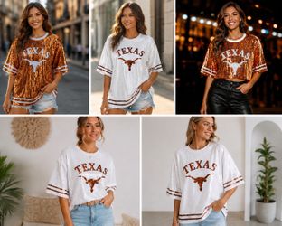 Womens college game day shirts UT Longhorns