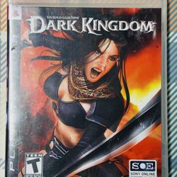Untold Legends: Dark Kingdom (Sony PlayStation 3, 2006) CIB PS3 Tested/Works!