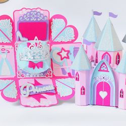 Birthday Castle Pop-up Box Gift