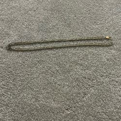Silver and Gold Chain