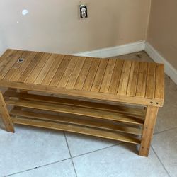 Wooden table / bench