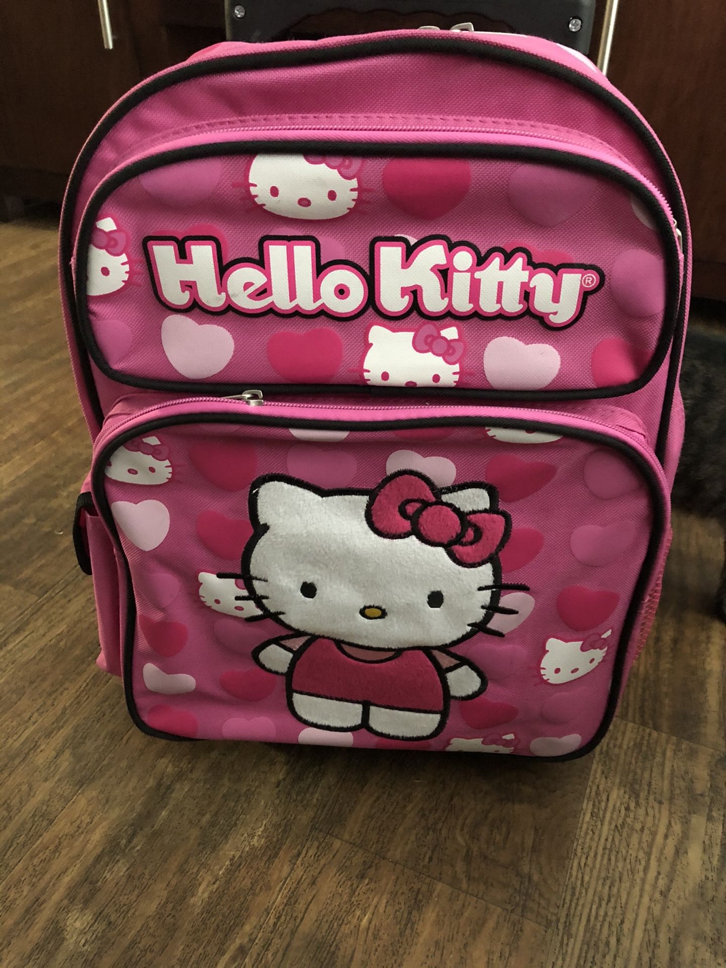 Hello Kitty Rolling Backpack