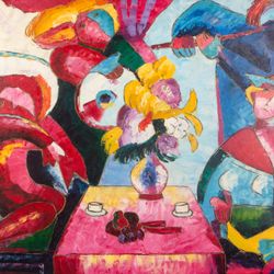 Beautiful, Abstract Original Painting on Canvas: M. Harold
