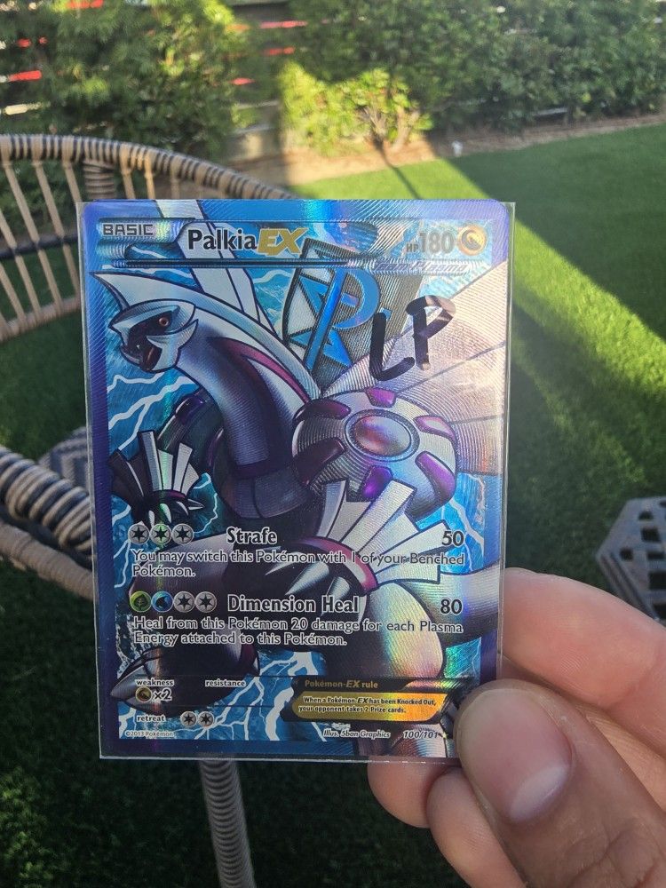 Pokemon - Palkia Ex 100/101 - Black & White Plasma Storm LP