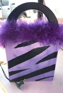 Purple Purse Light/Lamp