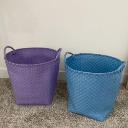 Land Of Nod Kids Toy Storage Baskets