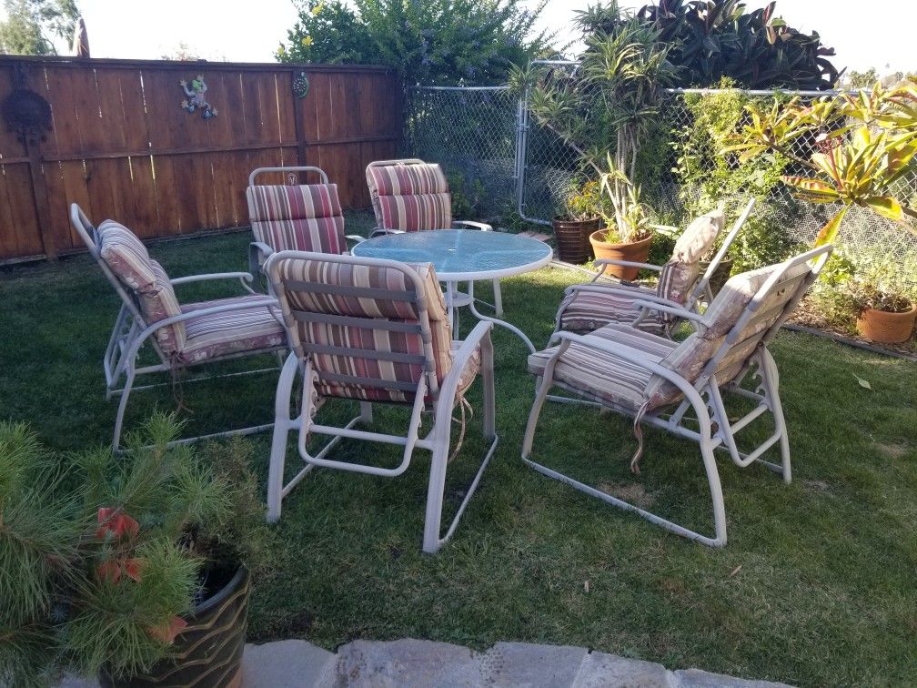 Patio furniture. Will sell together or separately