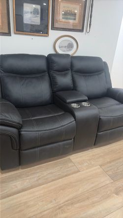 Black couch